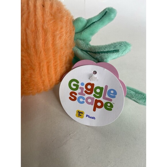 Giggle Scape Carrot Orange Vegetable Plush Stuffed Food Toy Target Exclusive NEW - Picture 4 of 6